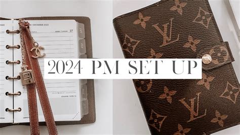 8lotus|2024 Louis Vuitton PM Agenda Set Up .